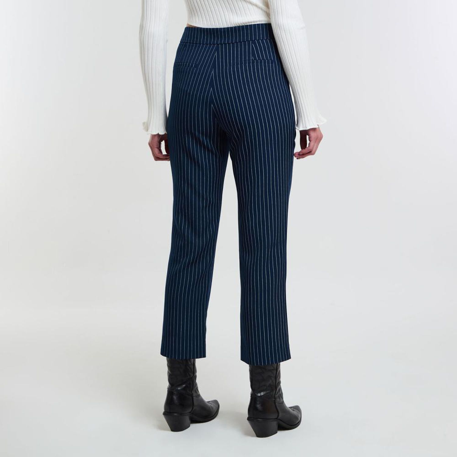 Pantal&oacute;n De Vestir Moda Tiro Medio Recto Mujer Rolly Go image number 3.0