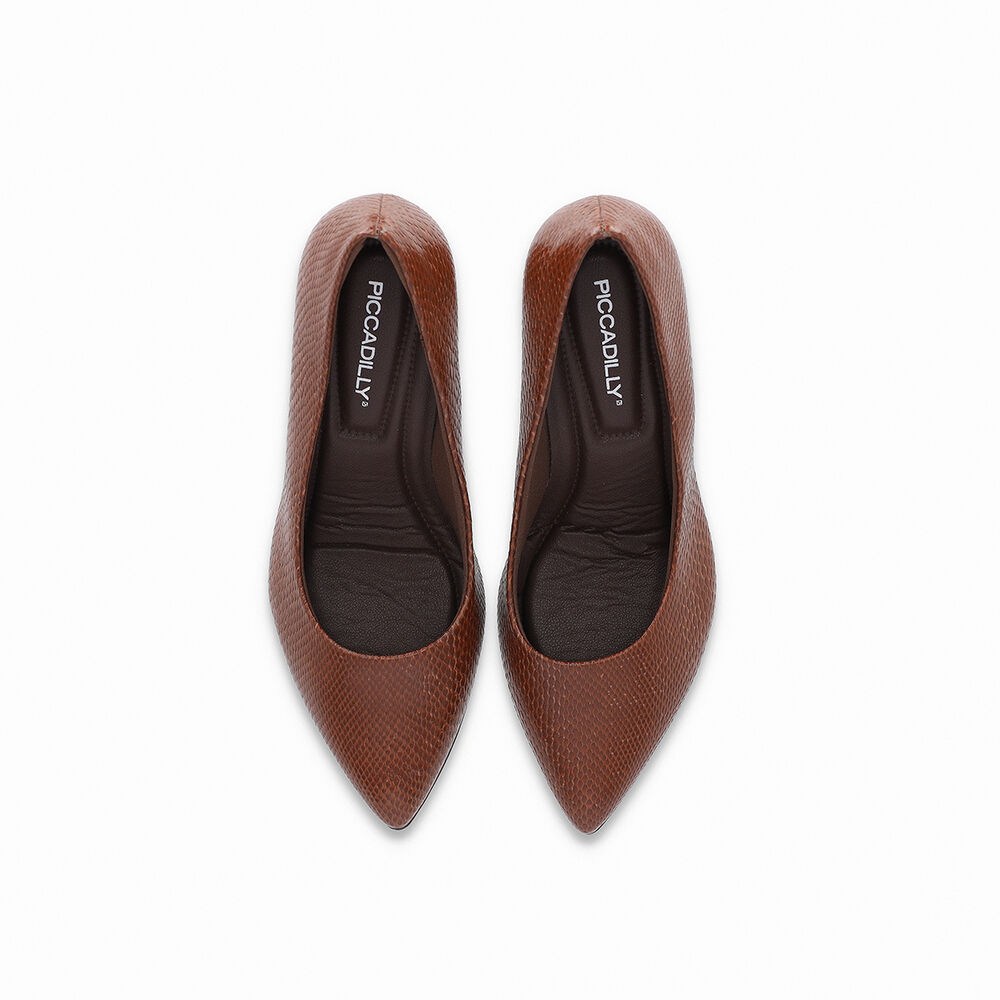 Zapato Mujer Chocolate/snake Luiza 442 Piccadilly image number 2.0