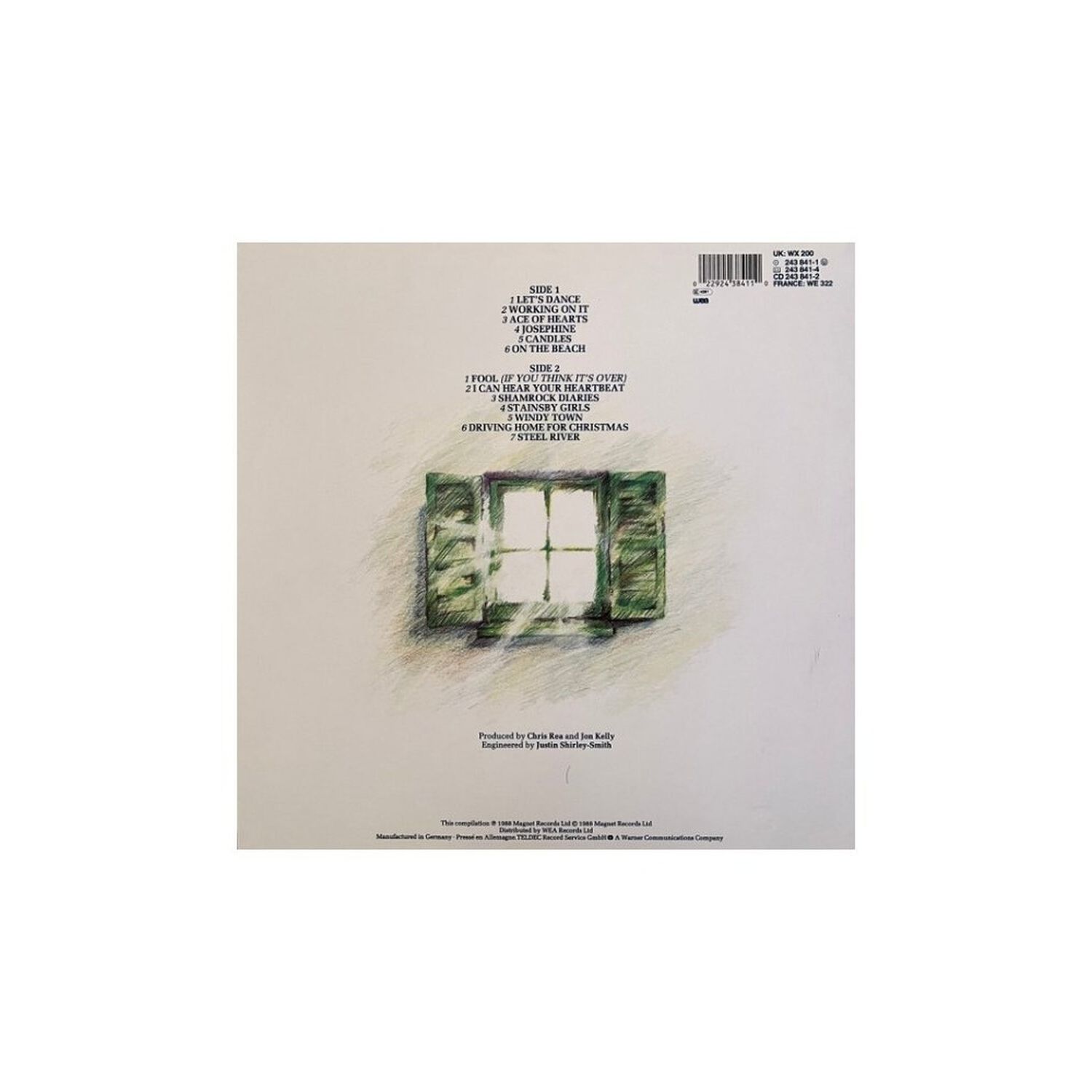 Chris Rea - New Light Through: The Best Of | Vinilo Usado image number 1.0