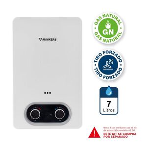 Calefont Junkers Hydrowind Easy / Tiro Forzado / Gas Natural  / 7 Litros