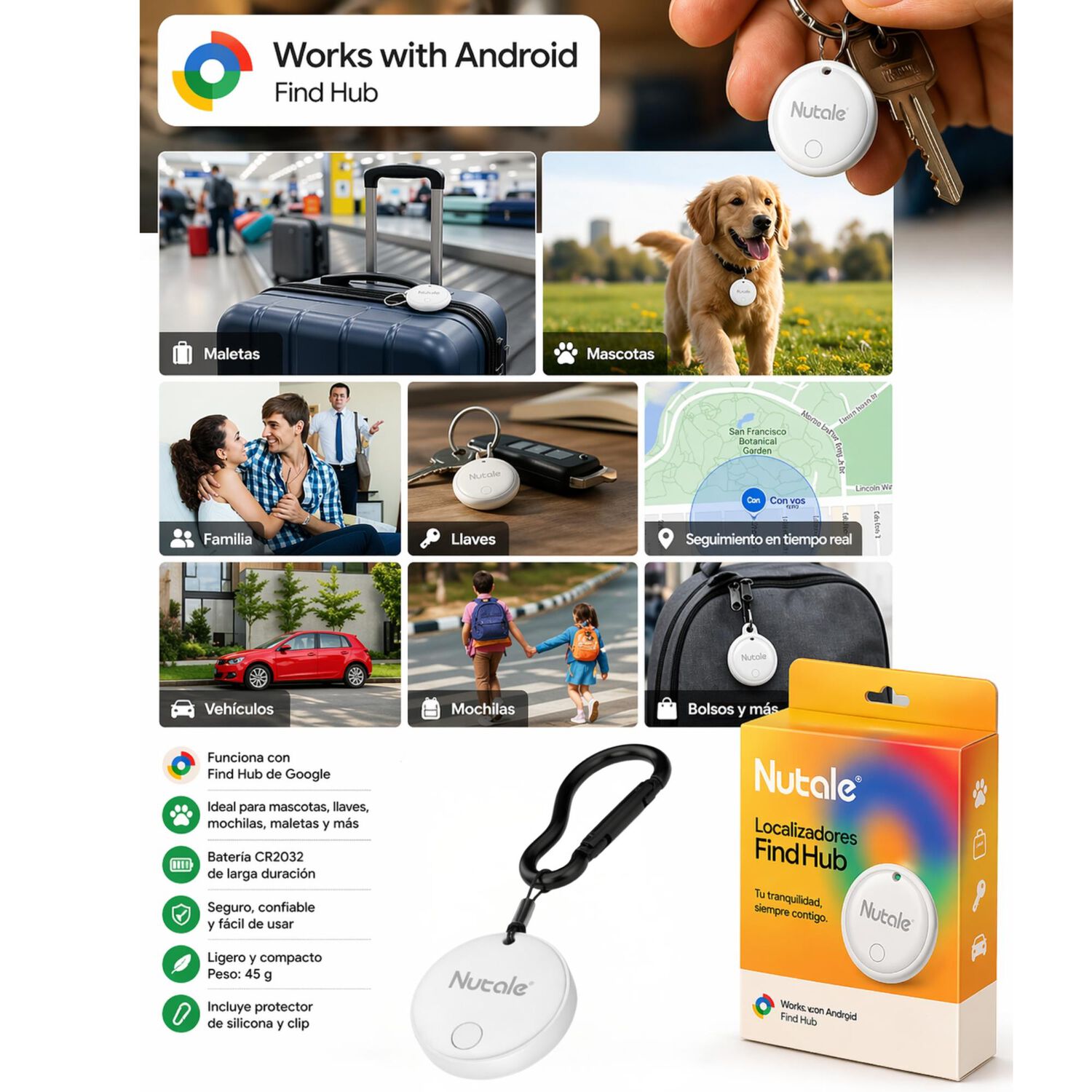 Localizador Gps Multiusos Para Android Find Hub Google image number 3.0
