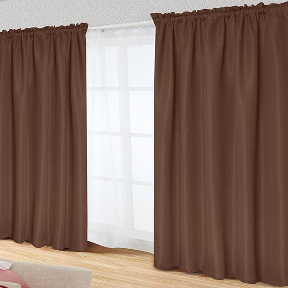 Set De Cortinas Doral Tabatha Pasador image number 0.0