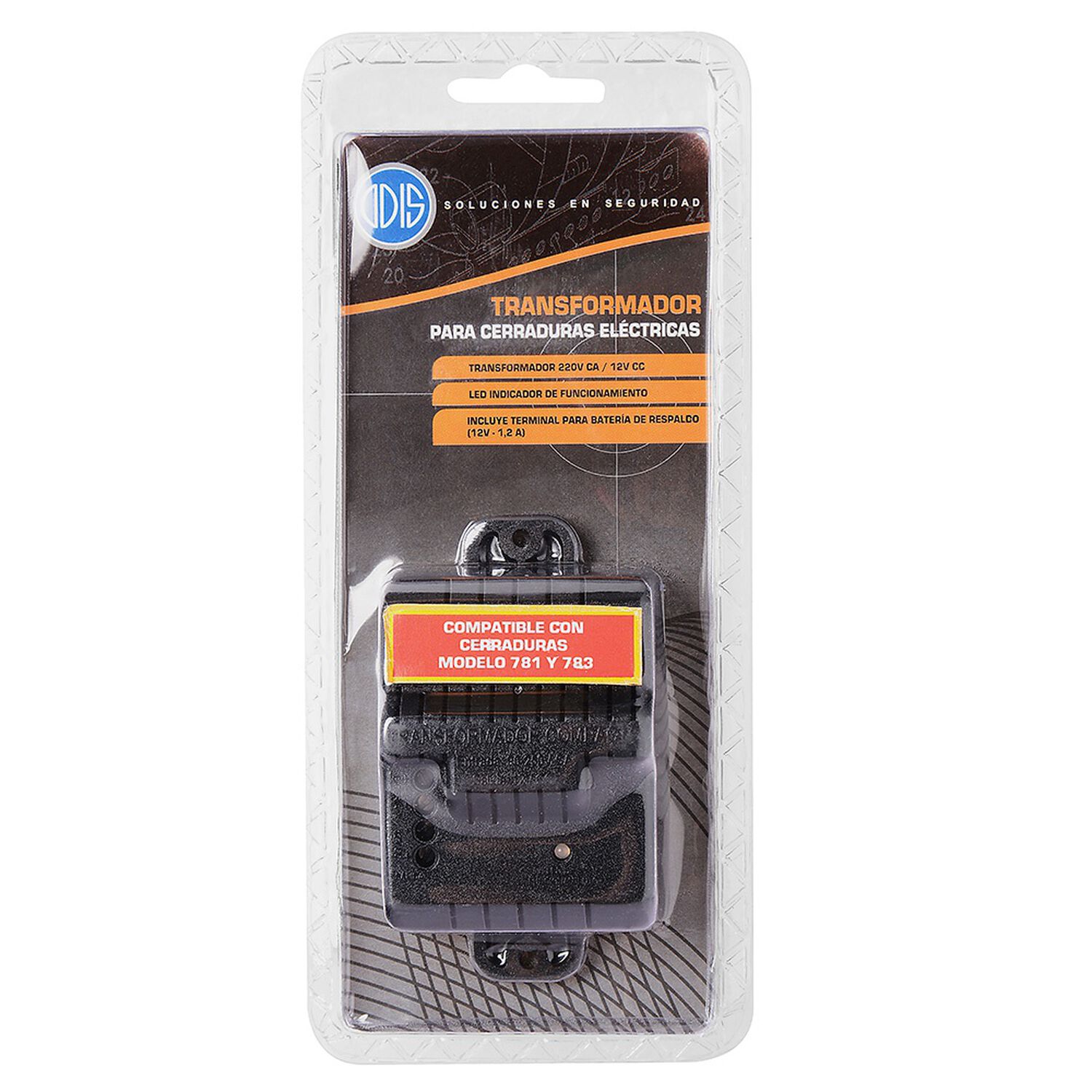 Transformador 12v Para Cerradura El&eacute;ctrica Odis 781-783 image number 4.0