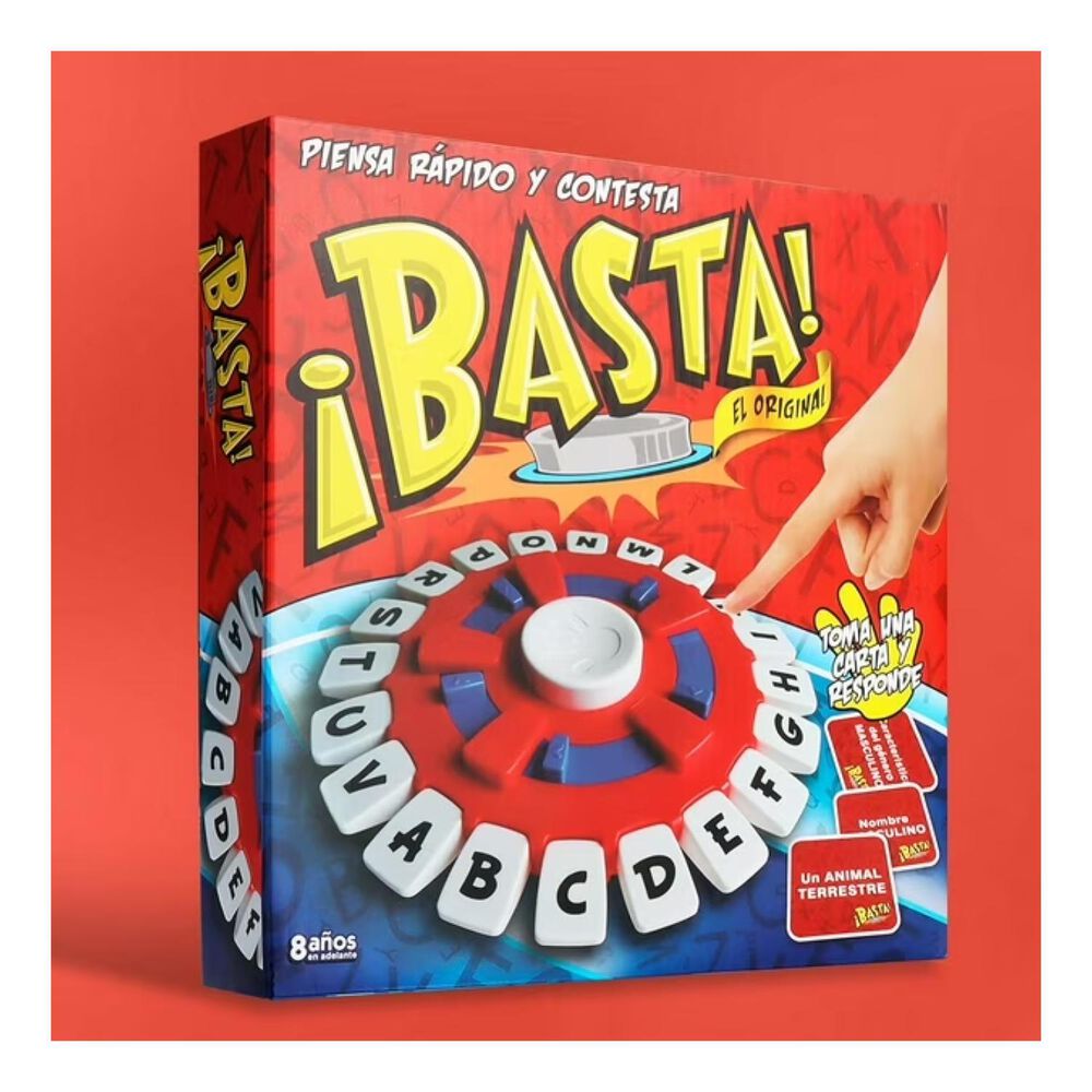 Juego De Mesa Basta Familiar Piensa Rapido Con Tiempo image number 2.0