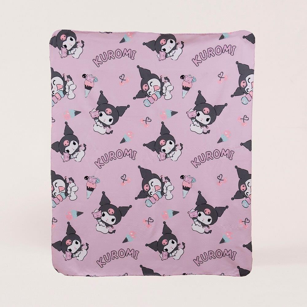 Manta Polar Sherpa 127x152 Cms Kuromi image number 0.0
