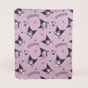 Manta Polar Sherpa 127x152 Cms Kuromi