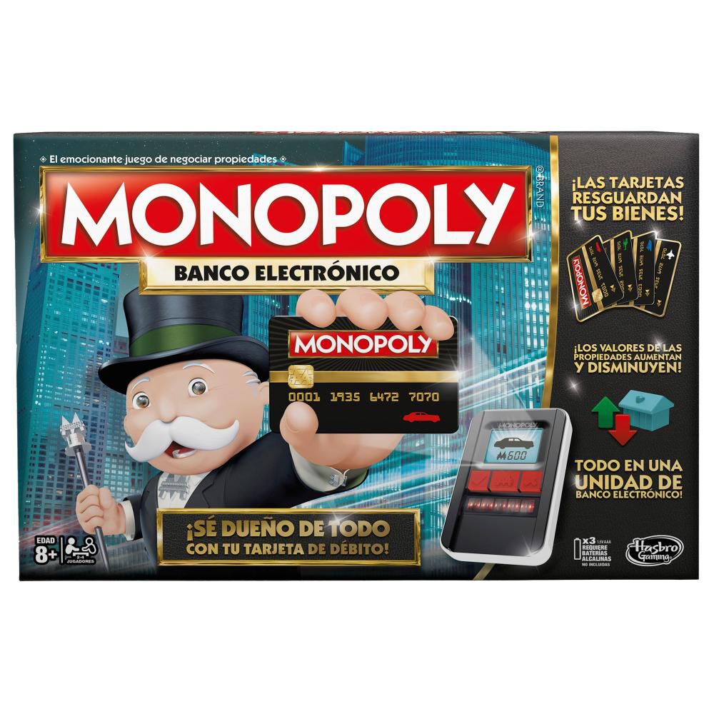 Juego De Mesa Hasbro Monopoly Ultimate Banking image number 0.0