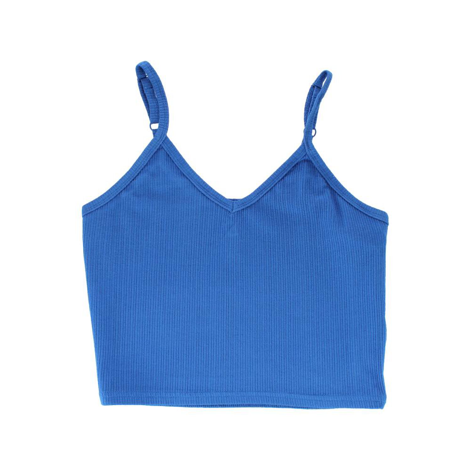 Polera Crop Sin Mangas Cuello V Mujer Rolly Go image number 0.0
