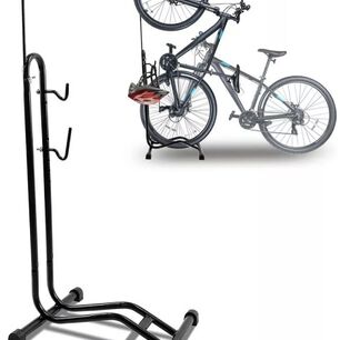 3 En 1 Soporte Estacionamiento De Vertical Bicicletero