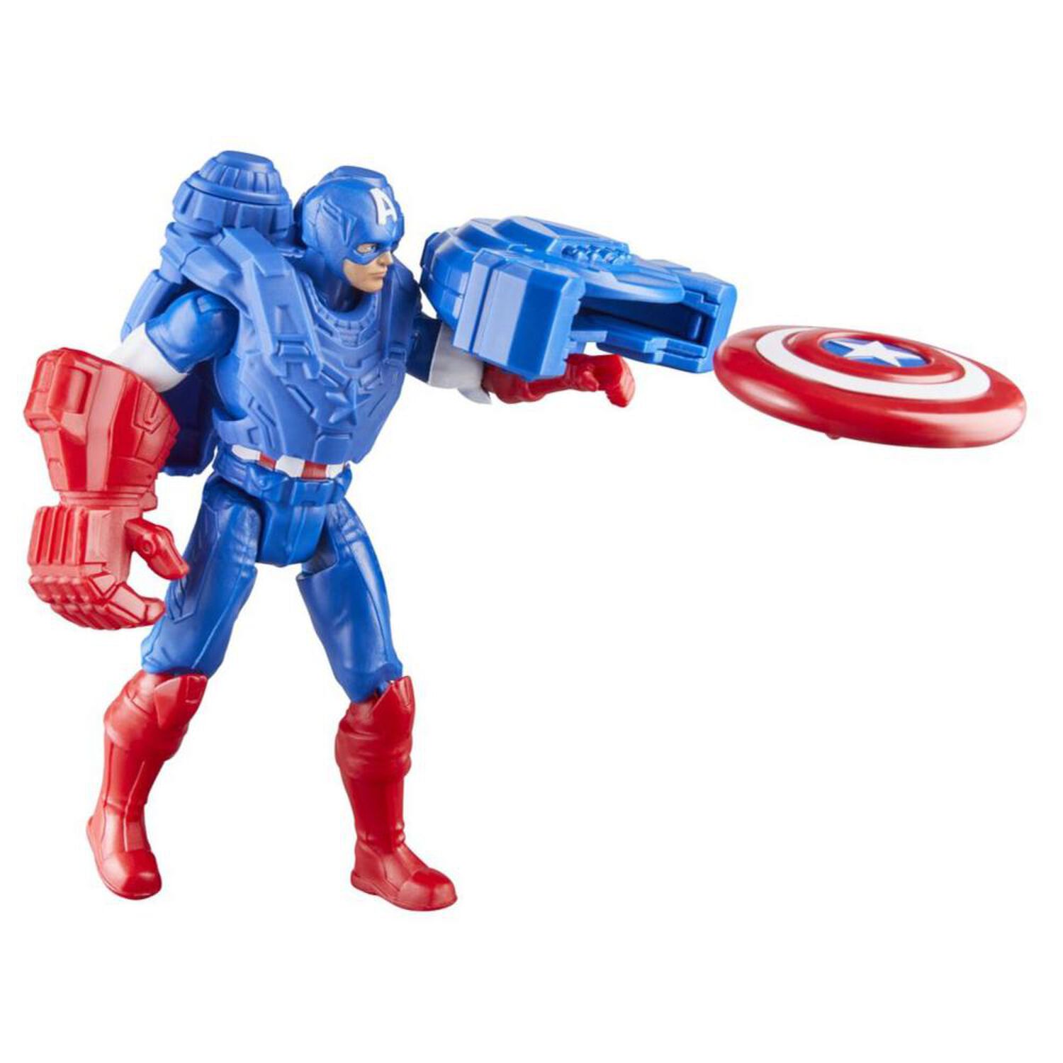 Figura De Acci&oacute;n Marvel Eic Hero Capit&aacute;n Am&eacute;rica image number 4.0
