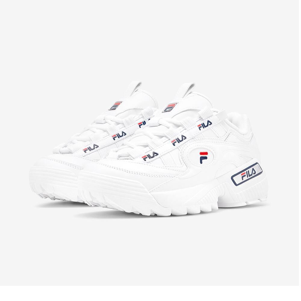 Zapatilla Urbana Mujer Fila D-formation Blanca image number 3.0