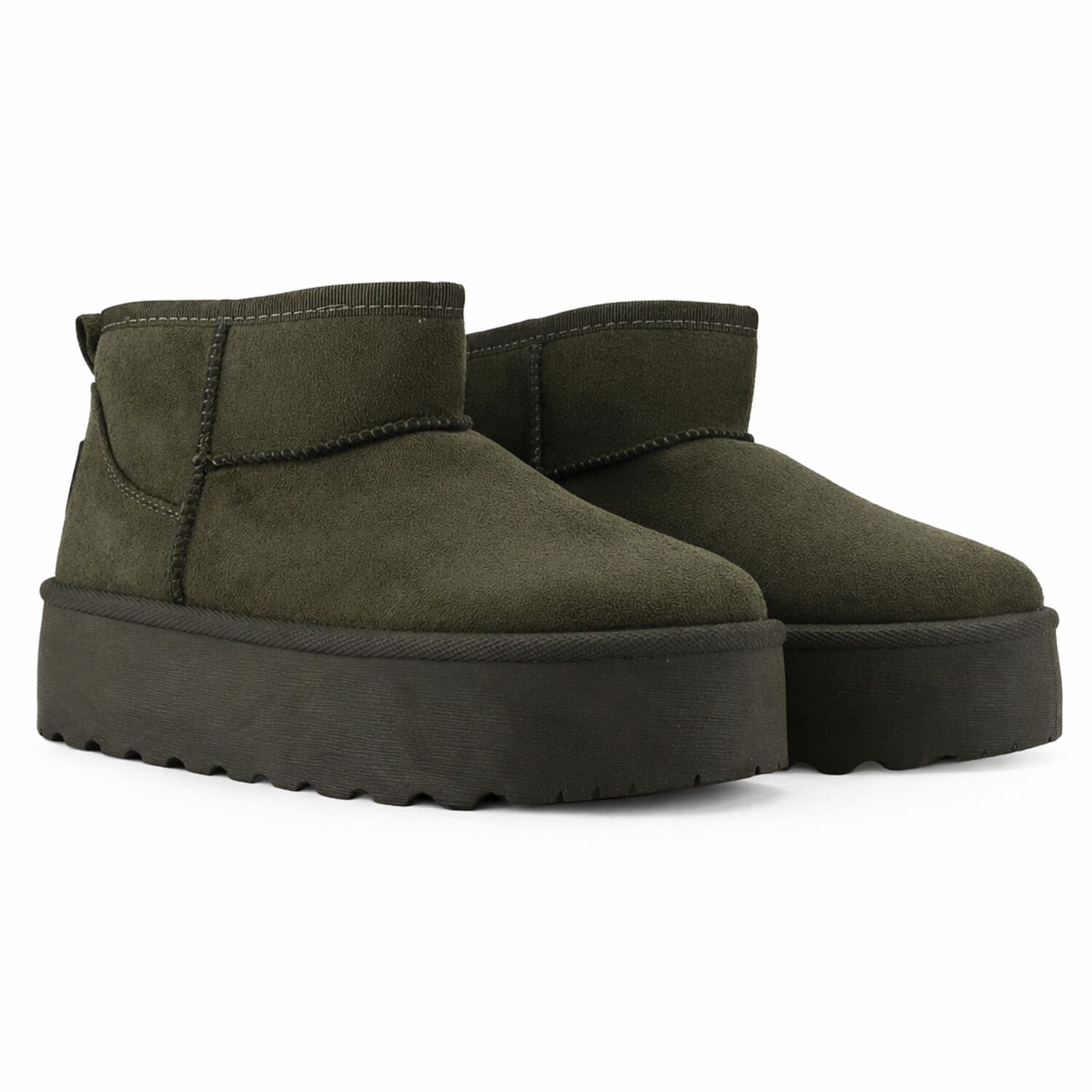 Botin Oliva Mujer Casual Chalada Pinguih image number 4.0