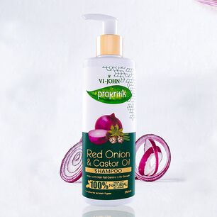 Prakritik Shampoo Cebolla Roja Y Castor 250 Ml