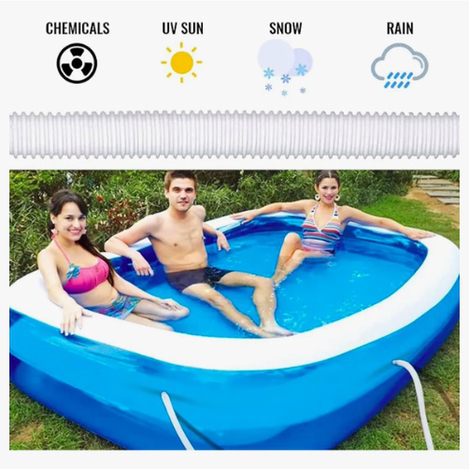 Manguera Filtro Piscina Universal 150cm image number 4.0