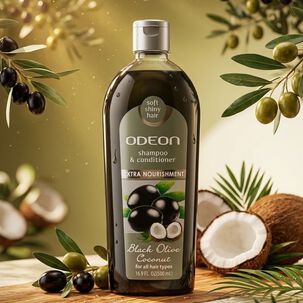 Odeon Shampoo Y Acondicionador Oliva Negro Coco 500ml