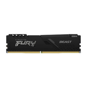 Tarjeta De Memoria Ram Kingston Fury Beast (1 X 16gb | Dimm Ddr4-3600)