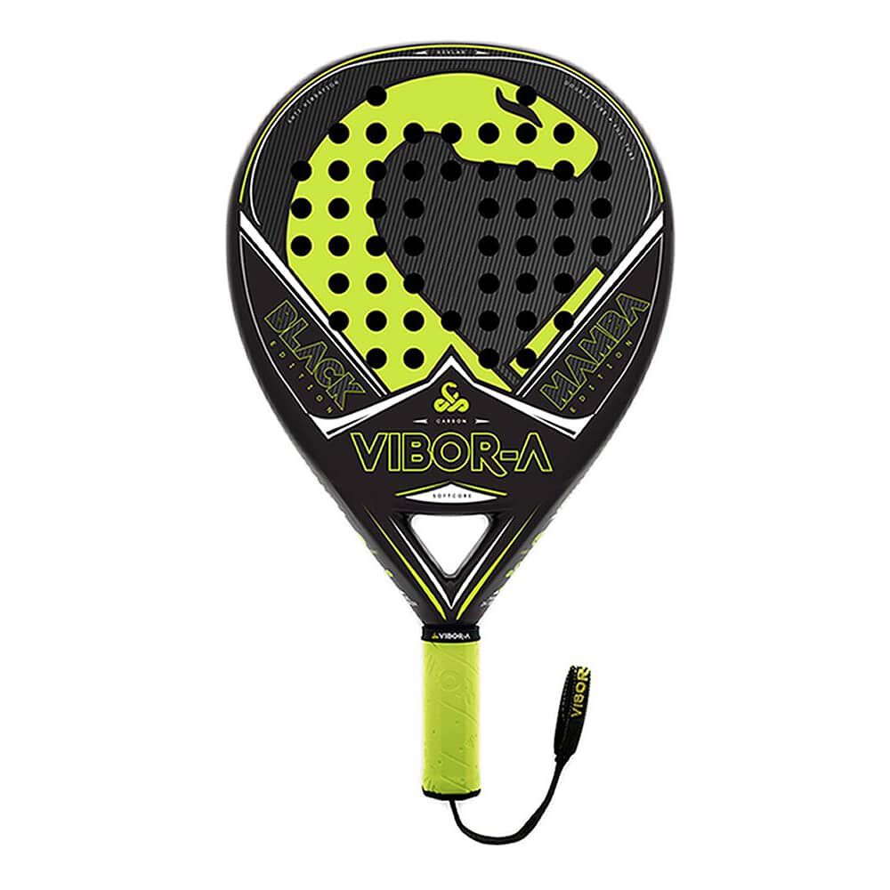 Pala Padel Vibora Mamba Edition Negro Amarilla image number 0.0