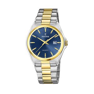 Reloj F20554/4 Festina Azul Hombre Acero Cl&aacute;sico
