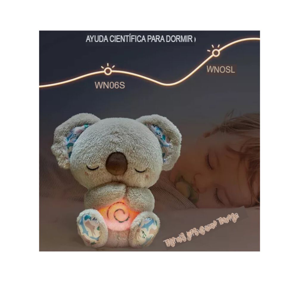 Koala Respira Real Peluche Calma Beb&eacute; Dormir Sue&ntilde;o Relajante image number 6.0
