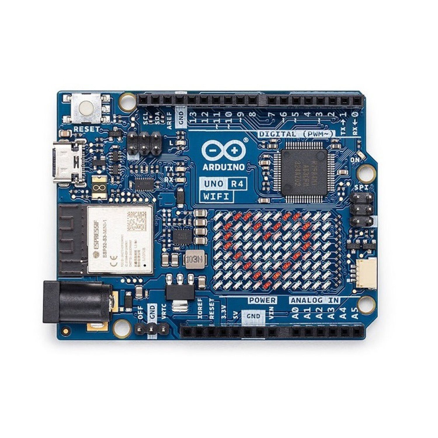 Kit Avanzado Arduino Uno R4 Wifi Con Componentes image number 1.0