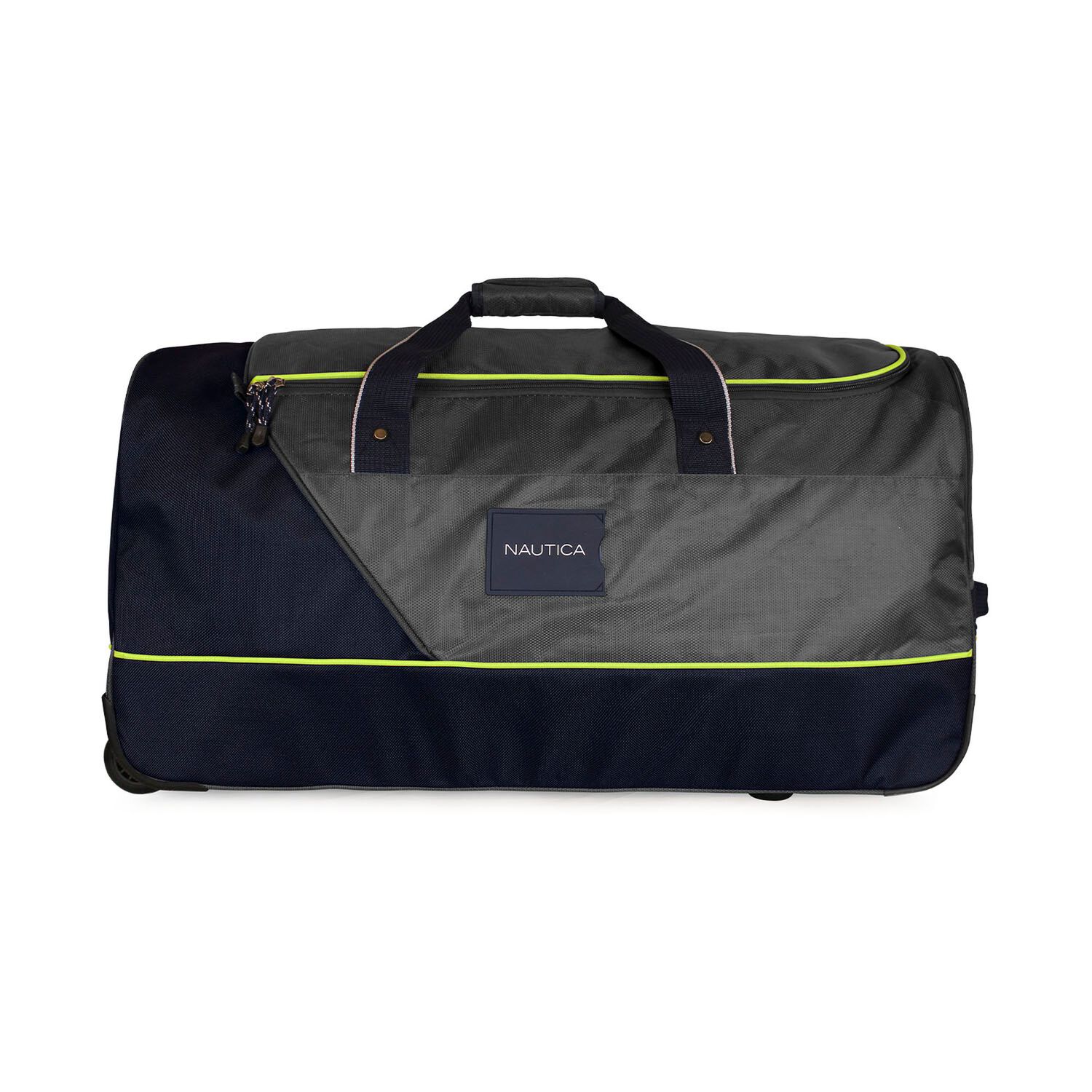 Set 3 Bolsos De Viaje Con Ruedas Nautica Mannar Gris + Candado image number 6.0
