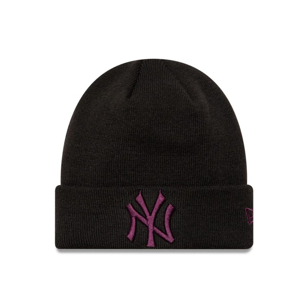 Beanie New York Yankees Mlb League Essentials Black Kids image number 0.0