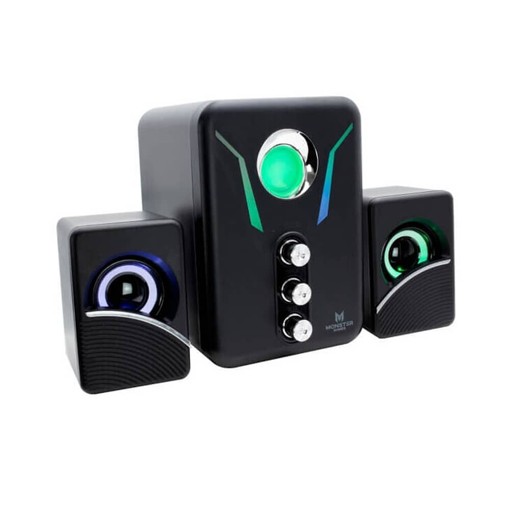 Subwoofer Gamer Monster 2.1 Modelo Sw212 image number 2.0