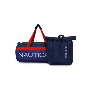 Bolso Valar + Mochila Bend Azul Nautica