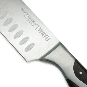 Cuchillo Santoku Black Edition Wayu