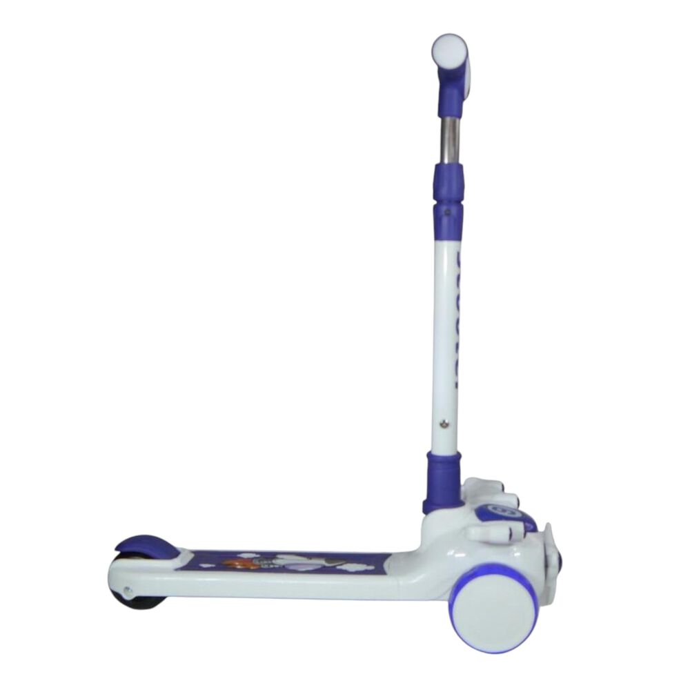 Scooter Monopatín Niños Avión Blanco Azul image number 1.0