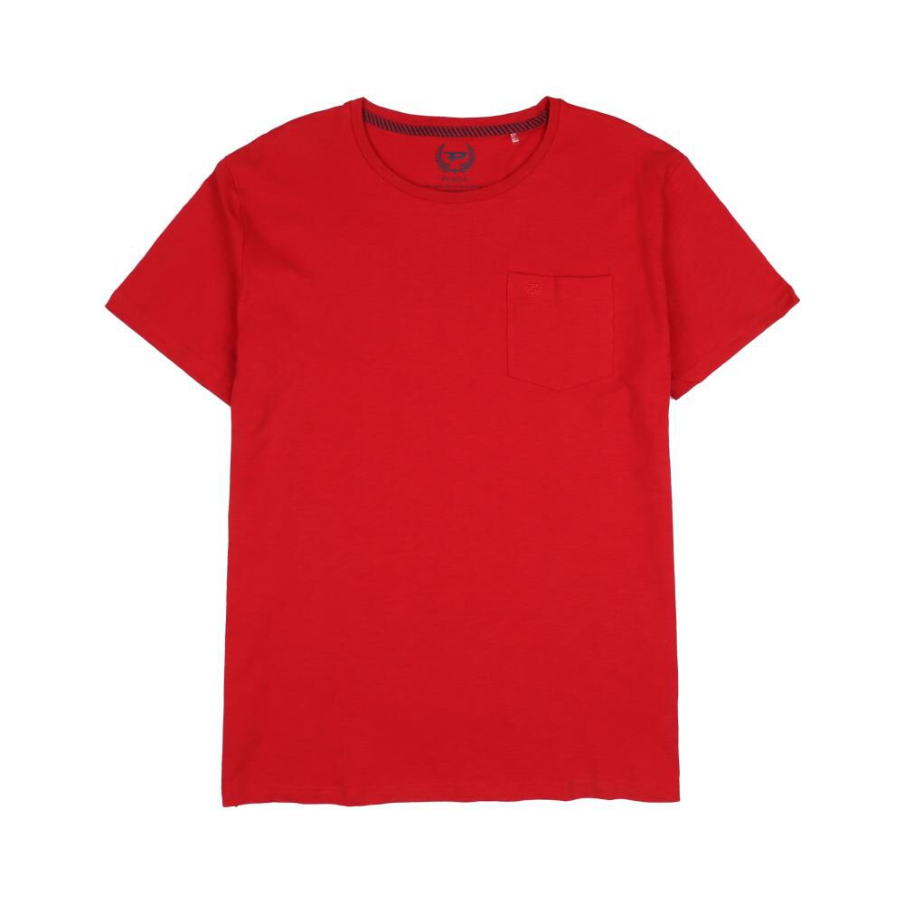 Polera Regular Fit Manga Corta Hombre Peroe image number 0.0