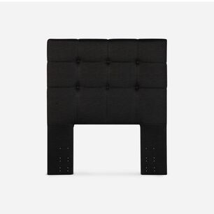 Boxet Rosen Upline / 1.5 Plazas / Base Normal + Set De Maderas Issey Grafito