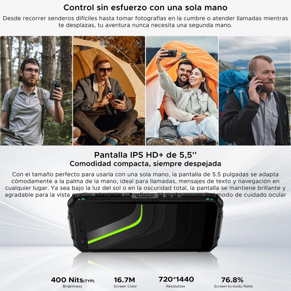 Doogee Fire 3 Ultra: Resistente 5,5 Pulgadas Cámara Nocturna image number 6.0