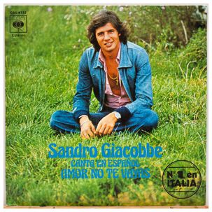 Sandro Giacobbe - Amor No Te Vayas(en Español) | 7" Single Vinilo Usado