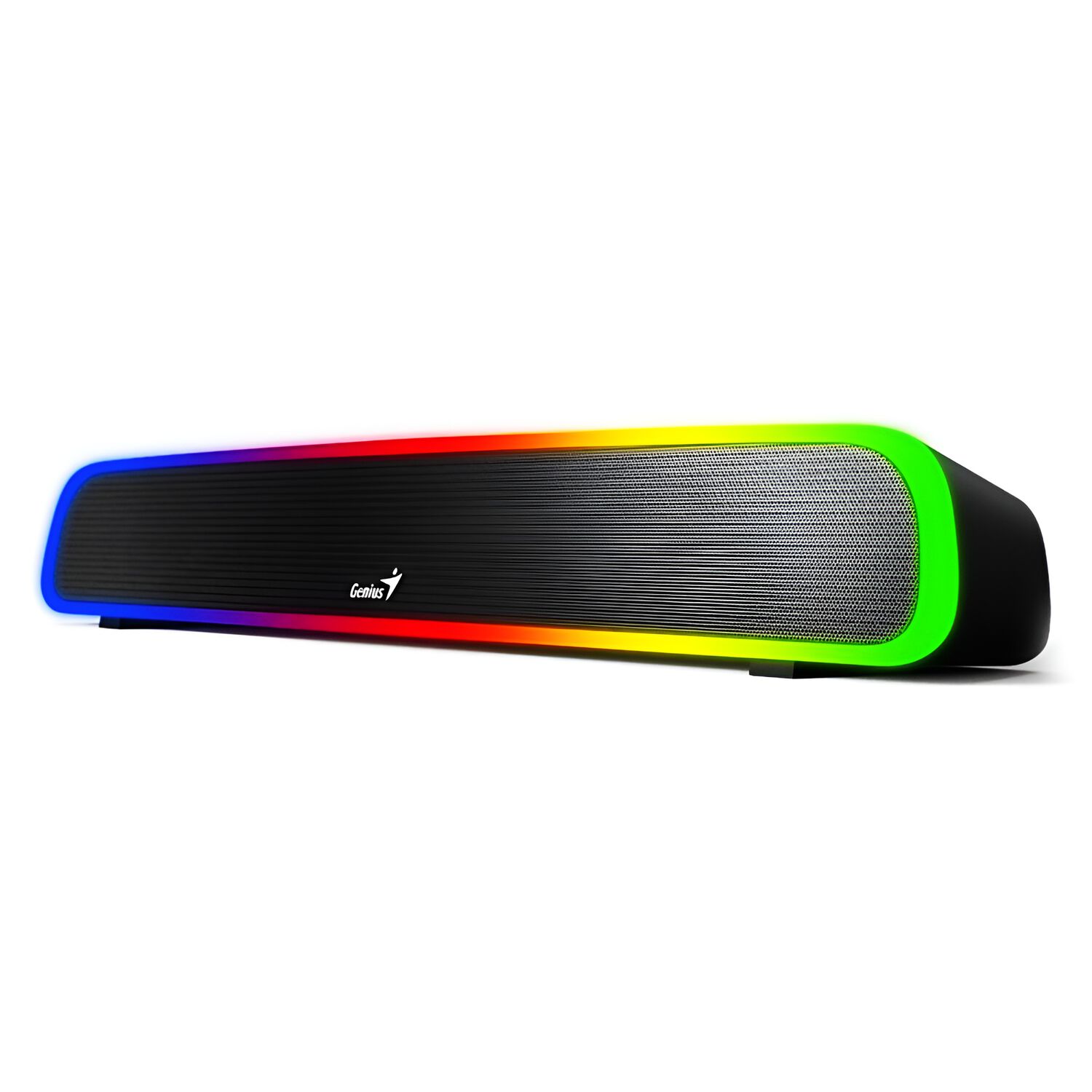 Barra De Sonido Rgb Con Bluetooth Genius 200bt Lightning Pro