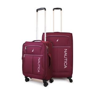 Pack 2 Maletas Blandas S+m Nautica Valencia 10kg Y 20kg Burdeo