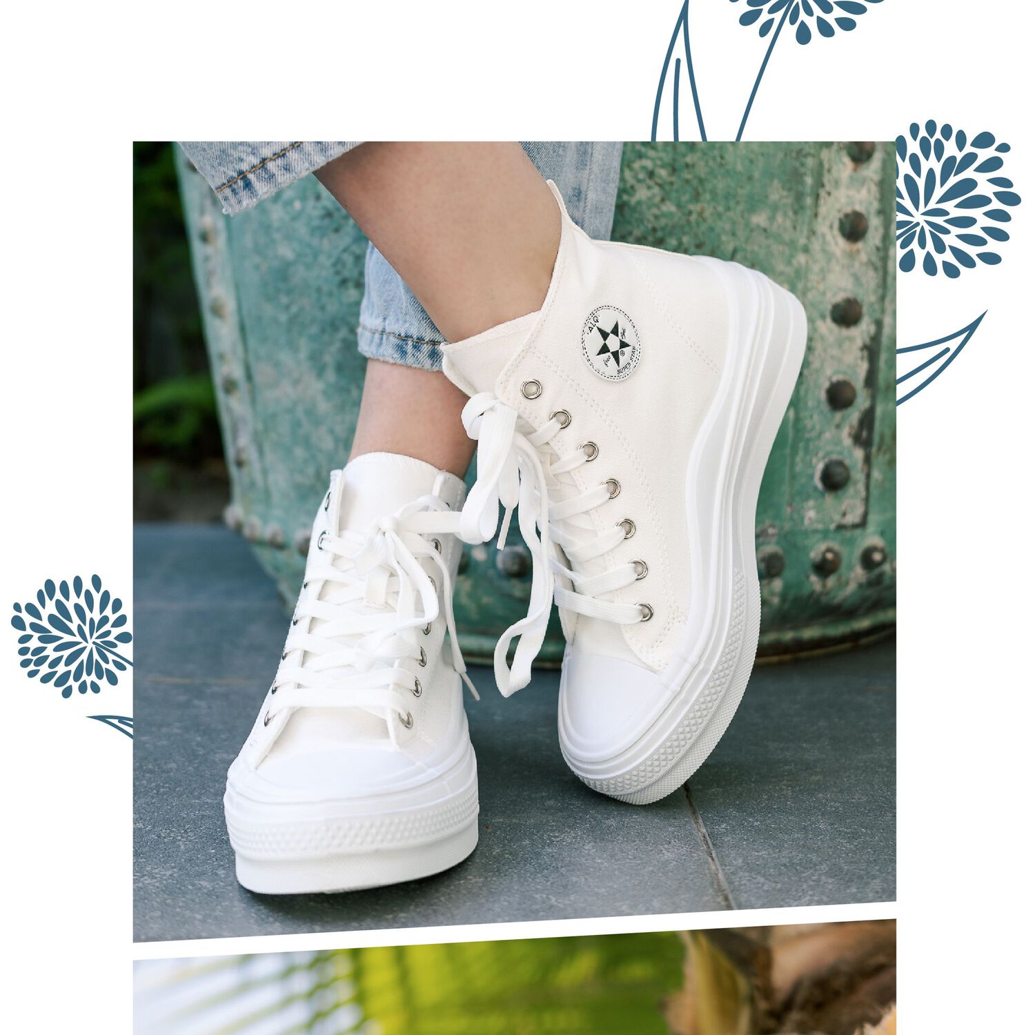Zapatilla Acampe Blanco Alquimia image number 4.0