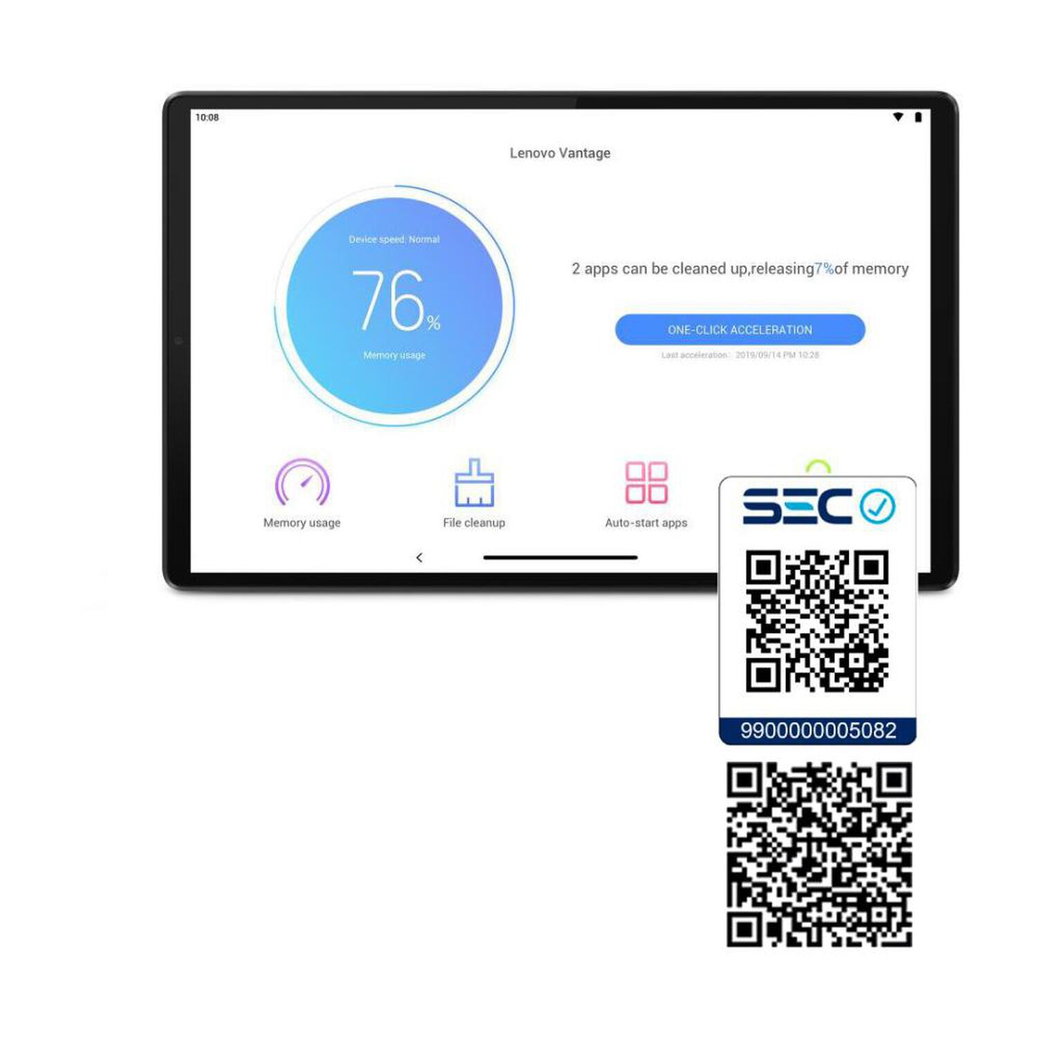 Tablet 10.3" Lenovo Tab M10 FHD Plus (2nd Gen) / 4 GB RAM / 128 GB / Platinum Grey image number 13.0
