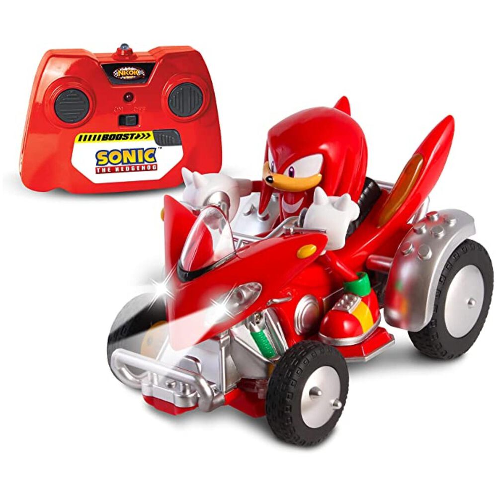 Juguete Figura Knuckles Sonic The Hedgehog Auto A Control Remoto image number 0.0