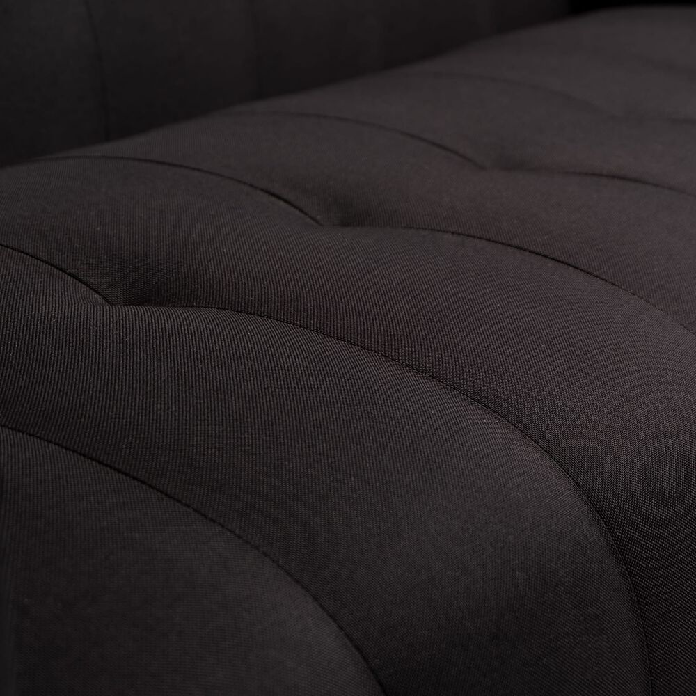 Sofa Dos Cuerpos Lino Negro image number 3.0