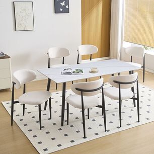 Juego De Comedor Vekkahome Gala / 6 Sillas