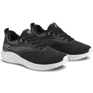 Zapatilla Mujer Alfa 2 Negro/gris