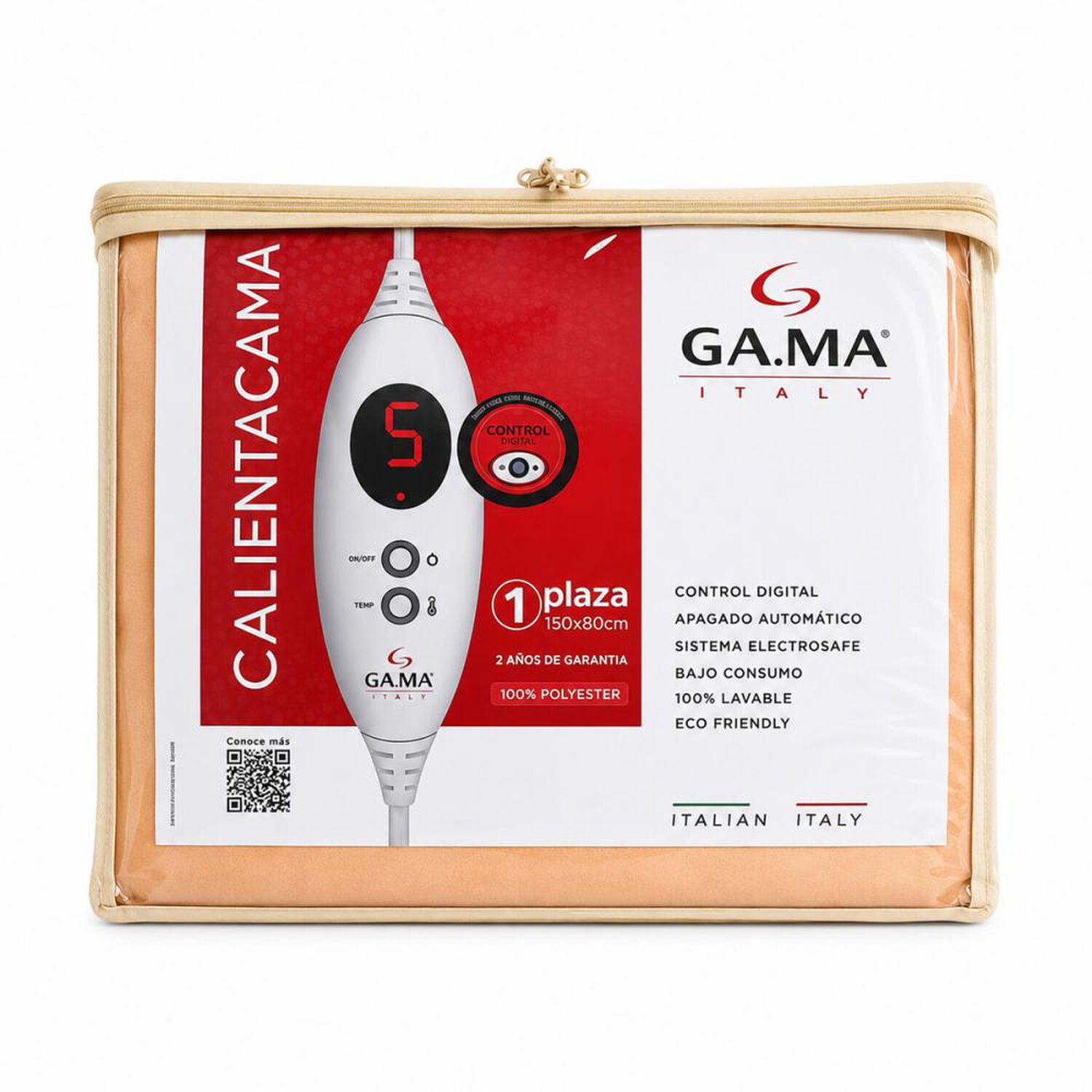 Calienta Cama Gama TC YSEB-011 Timer / 1 Plaza image number 0.0