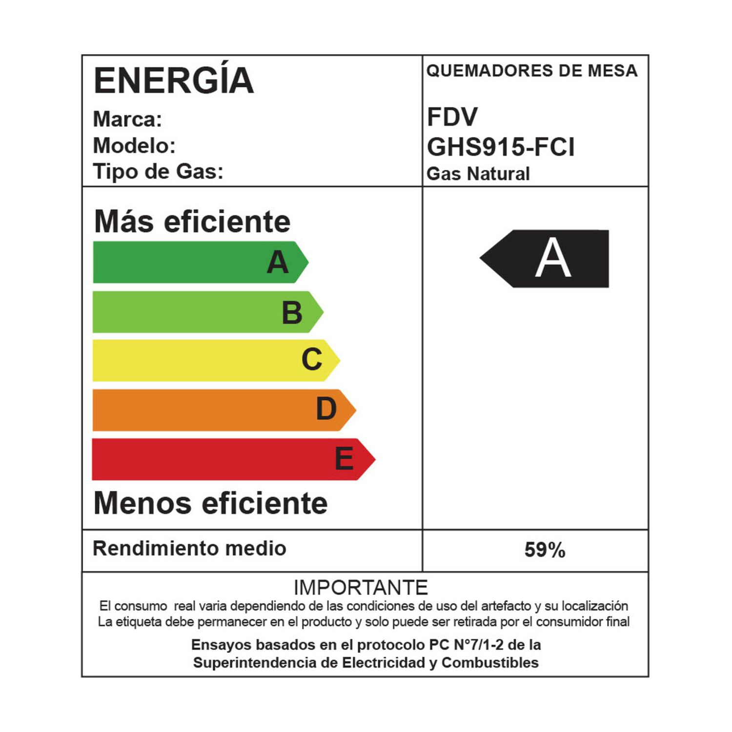 Encimera A Gas Nat Signature 5 Quemadores Black Matt Fdv image number 5.0