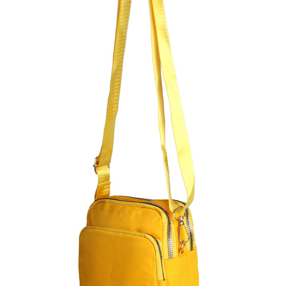 Cartera Bandolera Isa Amarilla Anabella Sachi image number 2.0