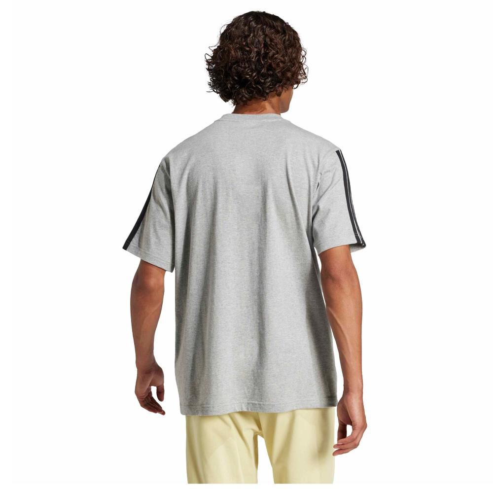 Camiseta Essentials Single Jersey 3 Bandas Adidas image number 2.0