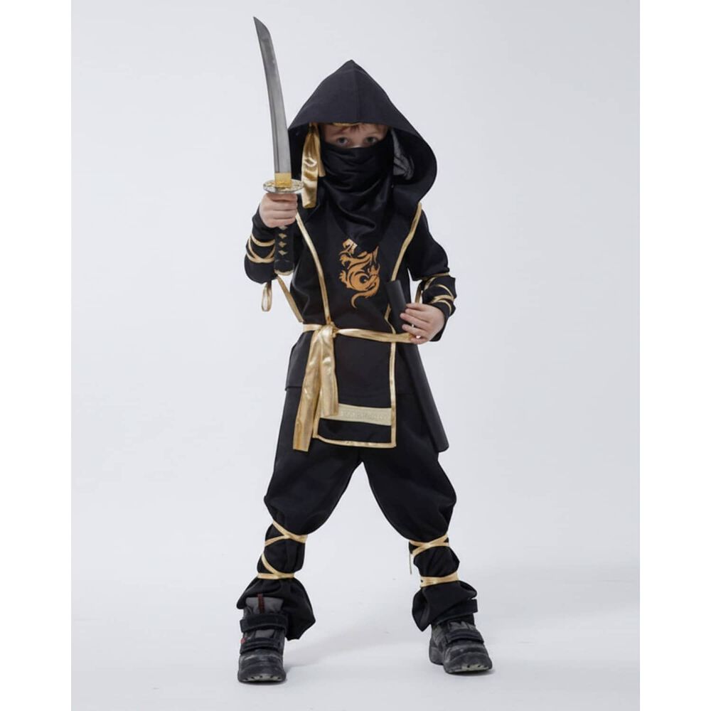Disfraz Premium Ninja Dragon Esqueleto Camuflaje Infantil image number 3.0