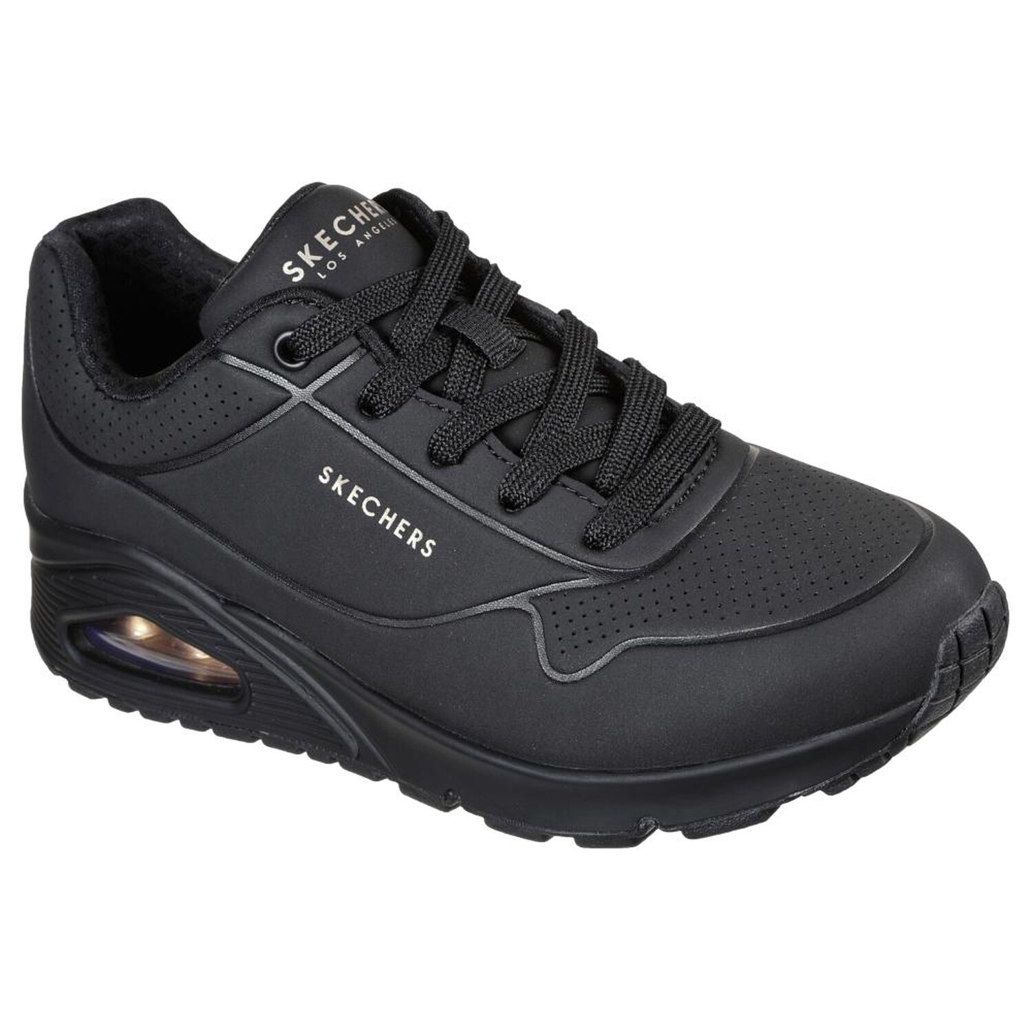 Zapatilla Urbana Mujer Skechers Uno Negro image number 0.0