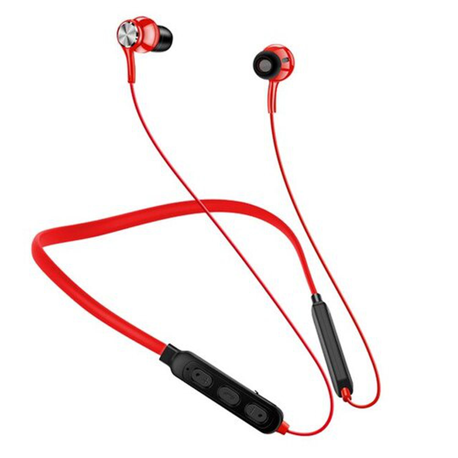 Aud&iacute;fonos Bluetooth Auriculares Manos Libres Recargables Usb Gamer Collar Semirigido Magneticos image number 1.0