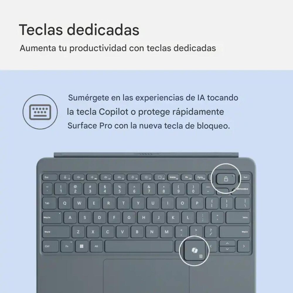 Pack Surface Pro 12 - 16+512gb (teclado Y L&aacute;piz) image number 5.0